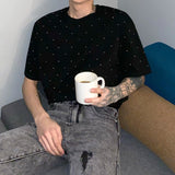 MODEFREAKのポルカドットモノトーンTシャツ mf2586の画像