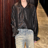 MODEFREAKのニュアンステクスチャールーズシャツ mf3282の画像