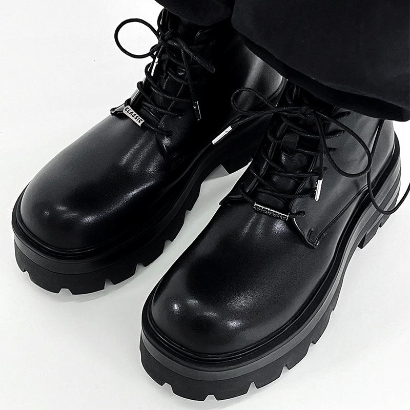 MODEFREAKのレースアップレザーシューズ mf2698の画像