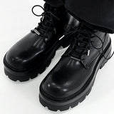 MODEFREAKのレースアップレザーシューズ mf2698の画像