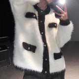 MODEFREAKのラグジュアリーミンクカーディガン mf2261の画像