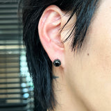 MODEFREAKのラウンドストーンピアス mf2590の画像