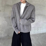 MODEFREAKのジップアップハイネックニットトップス mf3054の画像