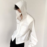 MODEFREAKのフードデザインモードシャツジャケット mf2795の画像