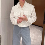 MODEFREAKのツイードモードシャツ mf2803の画像