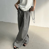 MODEFREAKのギンガムチェックルーズパンツ mf3340の画像