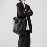 MODEFREAKのビッグレザーショルダーバッグ mf2576の画像