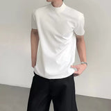 MODEFREAKのハイネックディティールモードTシャツ mf3243の画像