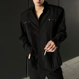 MODEFREAKのタックデザインモードシャツ mf2820の画像