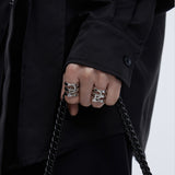 MODEFREAKのシルバーアイコンモードリング mf3348の画像