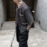 MODEFREAKのパールモードツイードサマージャケット mf3399の画像