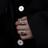 MODEFREAKのシルバーアイコンモードリング mf3348の画像