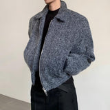 MODEFREAKのルーズコリアンジップアップニット mf3117の画像