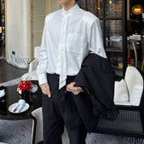 MODEFREAKのハイネックタイデザインクラシカルシャツ mf3231の画像