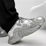 MODEFREAKのソールデザインモノトーンスニーカー mf3178の画像