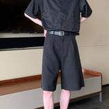 MODEFREAKのブラックモードハーフパンツ mf2660の画像8