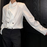 MODEFREAKのモードクラシカルモノトーンシャツ mf3512の画像