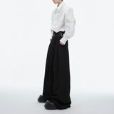 MODEFREAKのタックデザインモノトーンシャツ mf3182の画像