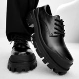 MODEFREAKのクラシックモードレザーシューズ mf3163の画像