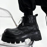 MODEFREAKのレースアップレザーシューズ mf2698の画像