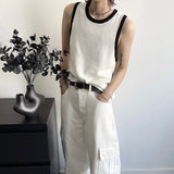 MODEFREAKのモノトーンバイカラーノースリーブトップス mf3341の画像