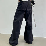 MODEFREAKのドレープフレアモードスラックス mf3222の画像