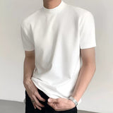 MODEFREAKのハイネックディティールモードTシャツ mf3243の画像