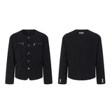 MODEFREAKのノーカラーディティールジップデザインジャケット mf3250の画像