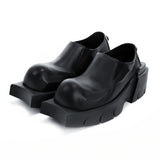 MODEFREAKのモードデザインソールレザーシューズ mf3381の画像