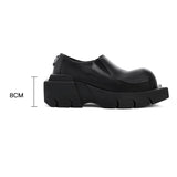 MODEFREAKのモードデザインソールレザーシューズ mf3381の画像