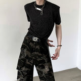 MODEFREAKのモードテクスチャーTシャツ mf3387の画像