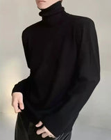 MODEFREAKのハイネックモノトーンニット mf3023の画像