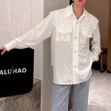 MODEFREAKのツイードモードシャツ mf2803の画像