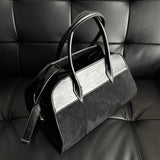 MODEFREAKのレザースウェードモードバッグ mf3411の画像