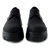 MODEFREAKのスタイリッシュレザースニーカー mf2737の画像