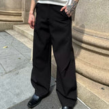 MODEFREAKのプリーツデザインドレープスラックス mf3352の画像