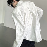 MODEFREAKのモードテクスチャーシャツ mf2867の画像