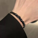 MODEFREAKのモノトーンアシンメトリーバングル mf3119の画像