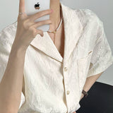 MODEFREAKのエンボスモノトーンクラシカルシャツ mf3382の画像