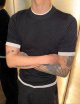 MODEFREAKのレイヤードニュアンスモードトップス mf3315の画像