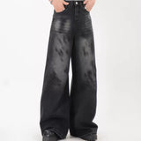 MODEFREAKのウォッシュドダメージデニムパンツ mf3369の画像