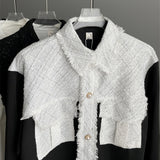 MODEFREAKのツイードモードシャツ mf2803の画像