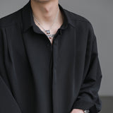 MODEFREAKのダブルタックコリアンシャツ mf2379の画像