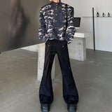 MODEFREAKのプリーツレイヤーフレアパンツ mf3169の画像