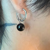 MODEFREAKのパールフープリングイヤリング mf3338の画像