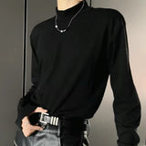 MODEFREAKのモノトーンシンプルハイネックカットソー mf3170の画像