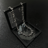 MODEFREAKのツイストシルバーネックレス mf2626の画像