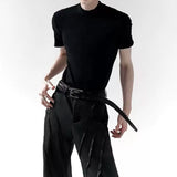 MODEFREAKのモードシルエットハイネックTシャツ mf3270の画像