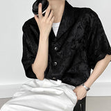 MODEFREAKのエンボスモノトーンクラシカルシャツ mf3382の画像