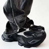 MODEFREAKの厚底ソールコリアンモードスニーカー mf3147の画像